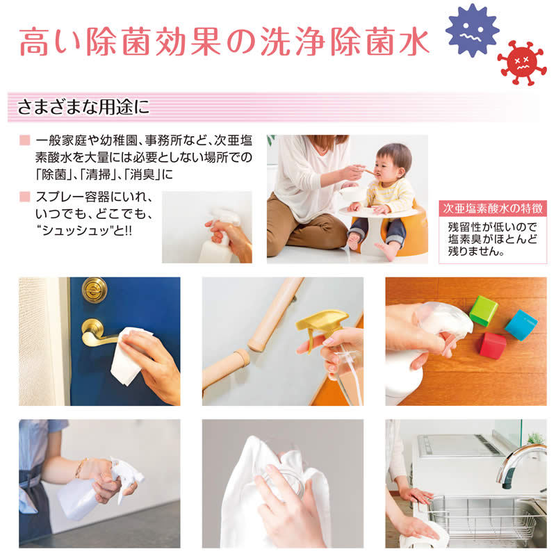 クロライーナ・ポータブルの特徴